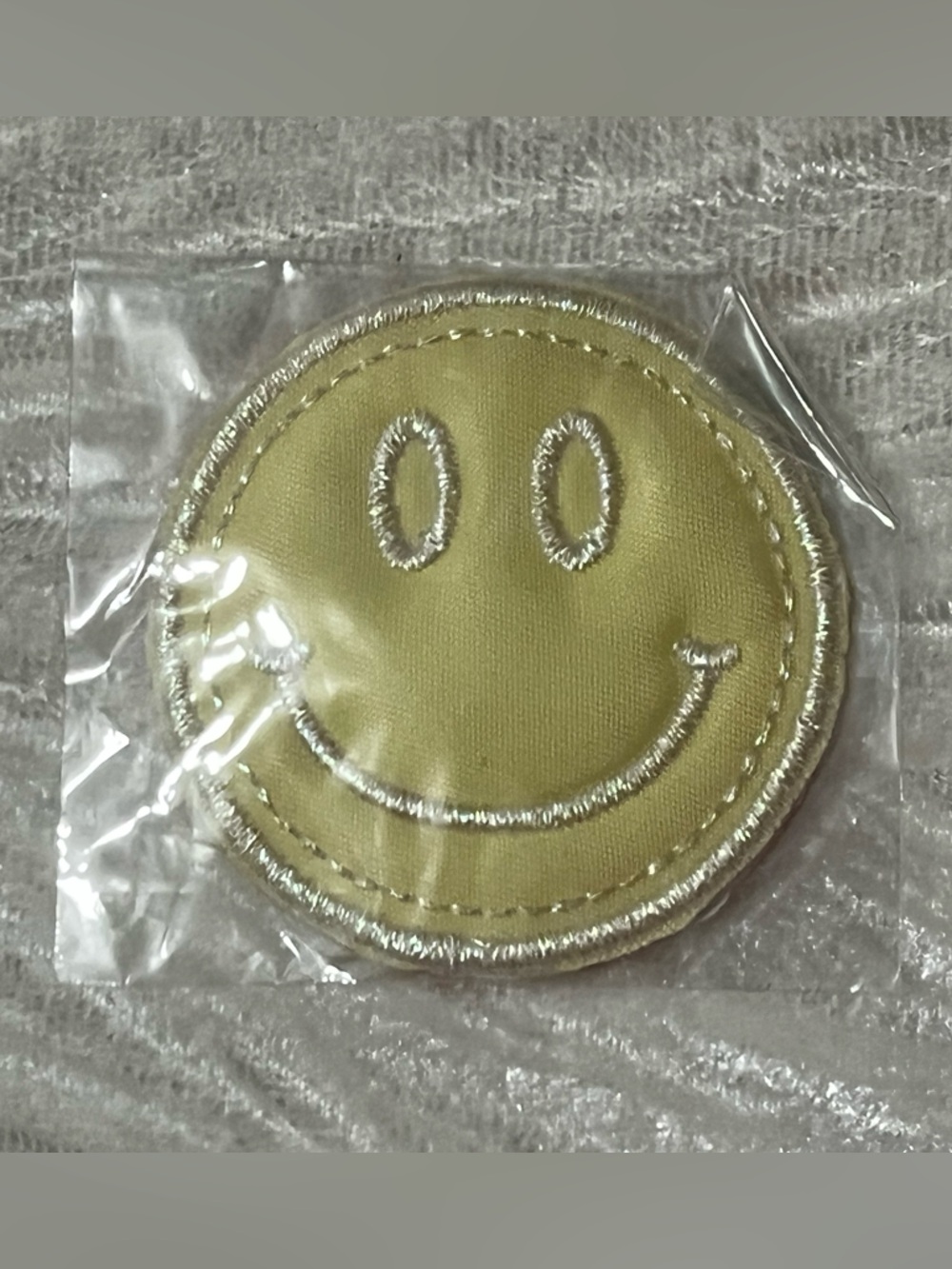 NWT Stoney Clover Lane Smiley “Be Happy” Patch